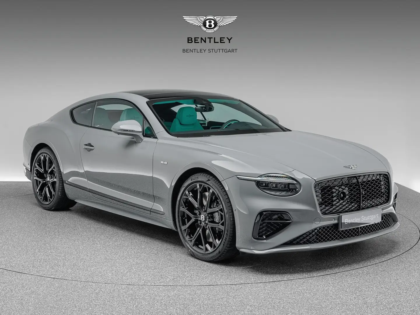 Bentley Continental GT Speed V8 Hybrid / Tiffany Leder Gris - 1