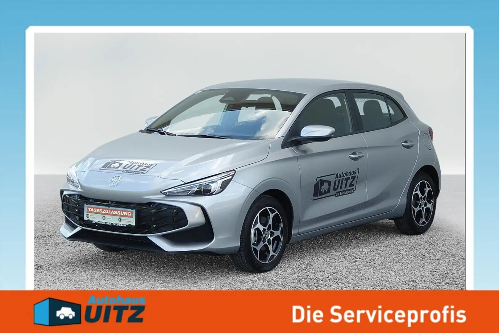 MG MG3 Comfort +ACC+RFK+Navi+LED Silber - 1