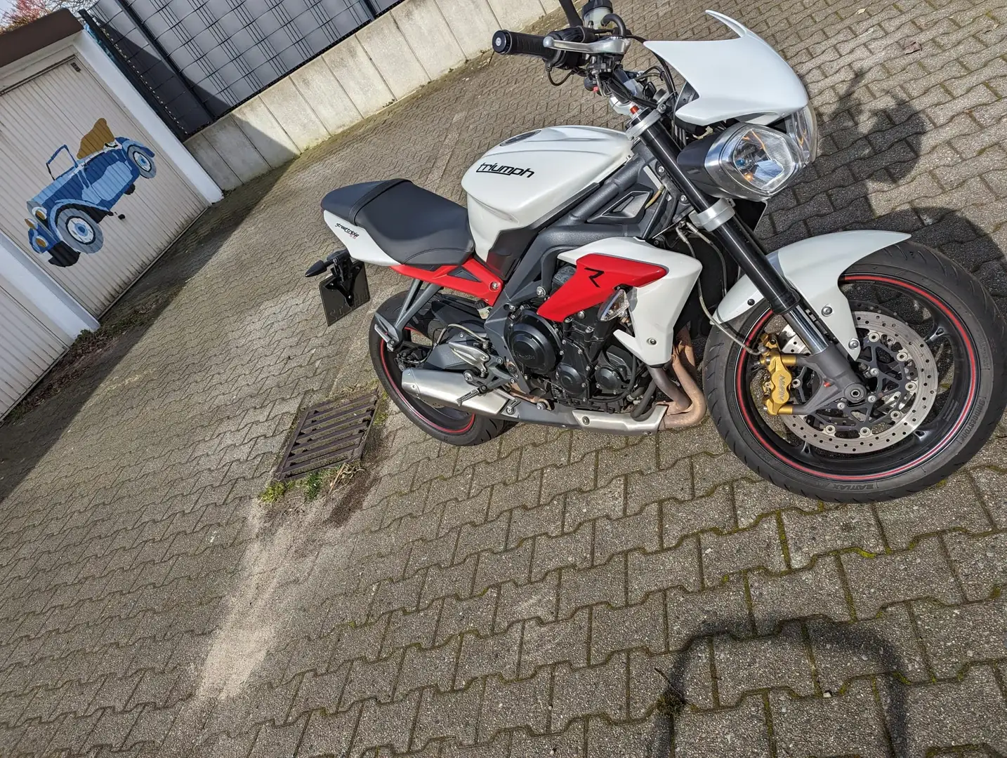 Triumph Street Triple R Weiß - 1