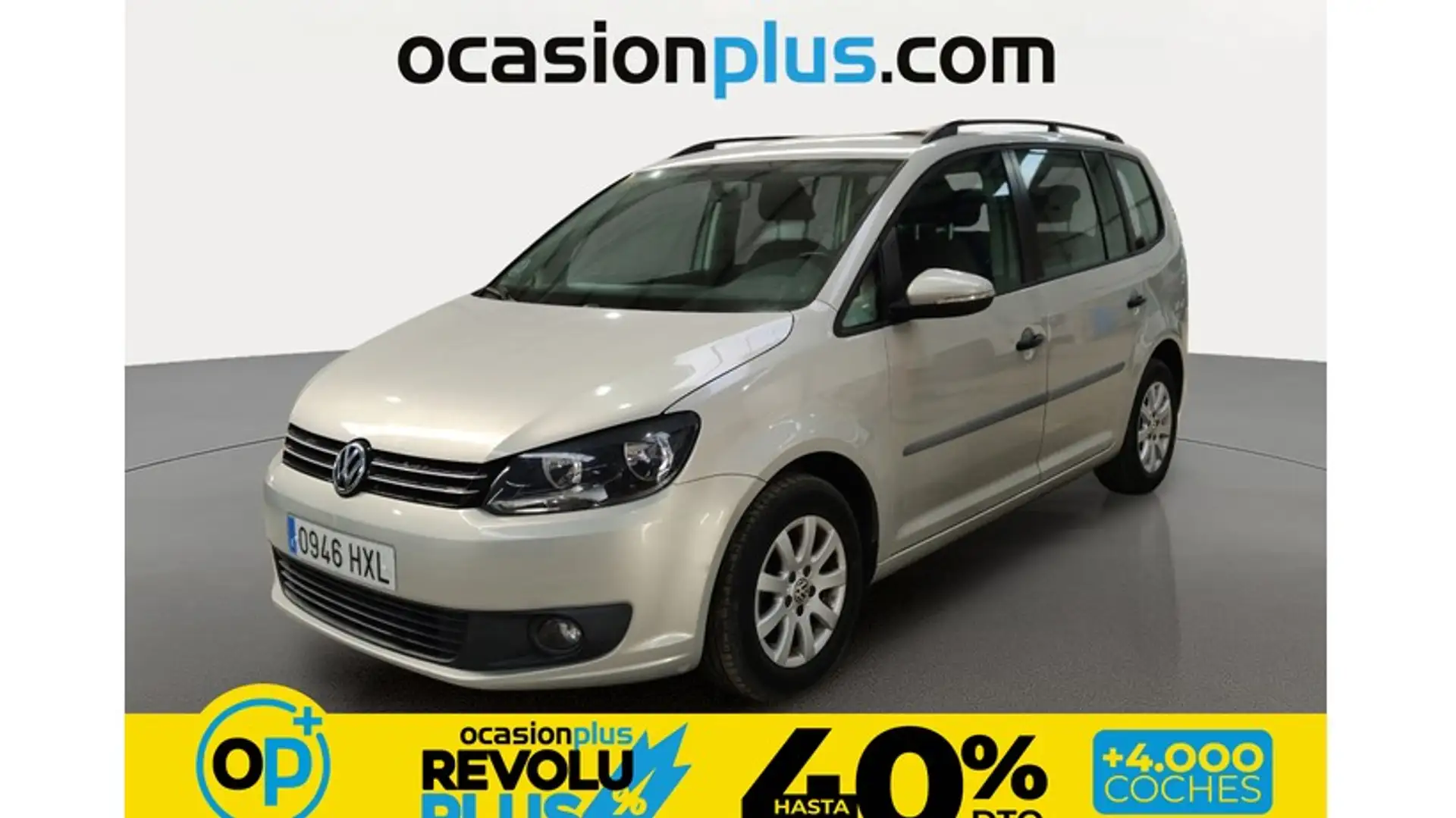 Volkswagen Touran 1.6TDI Edition BMT 105 Plateado - 1