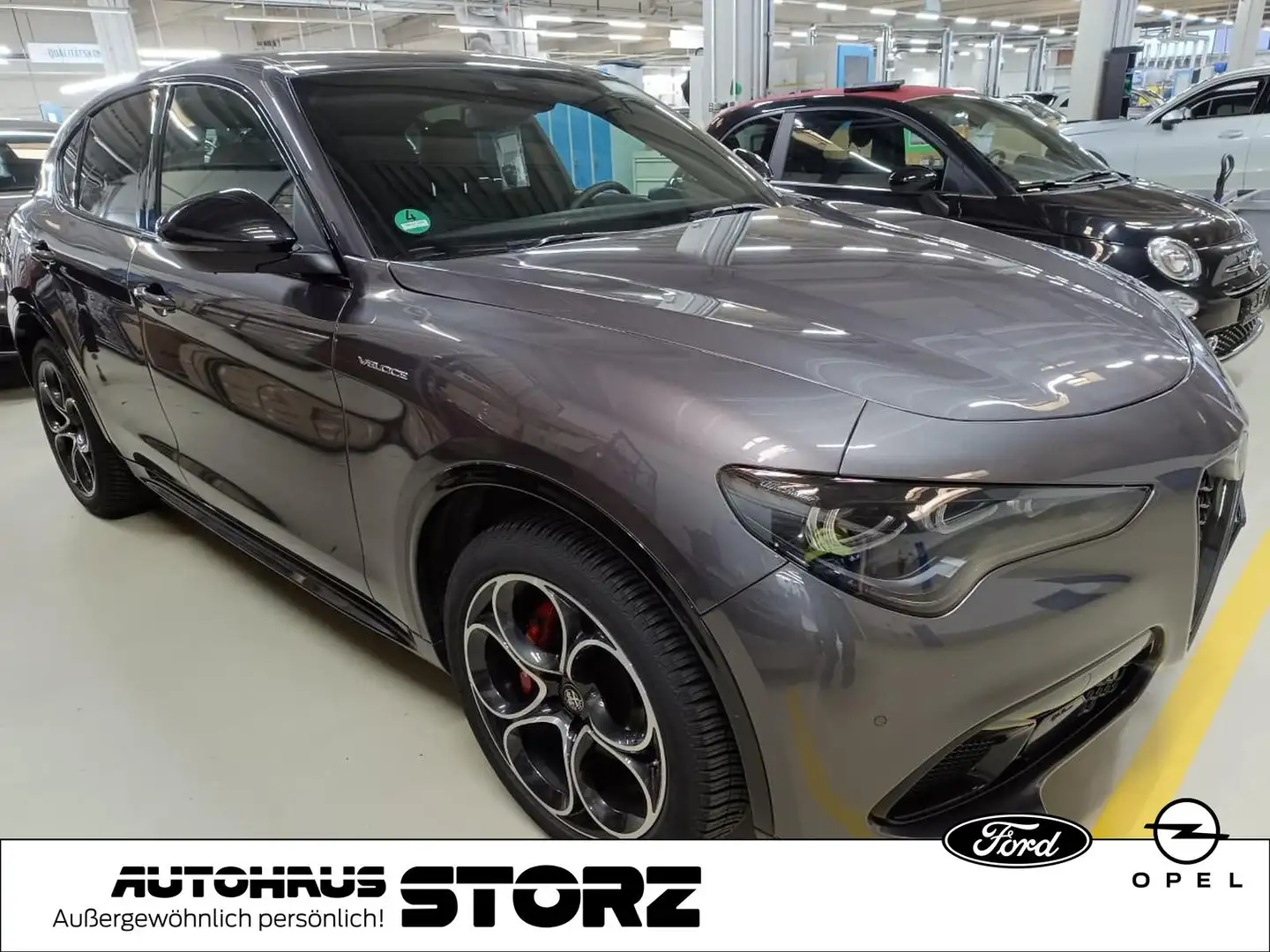 Alfa Romeo Stelvio Veloce Q4 |VELOCE|ACC|KEYLESS|NAVI|KAMERA|LED| Silber - 2