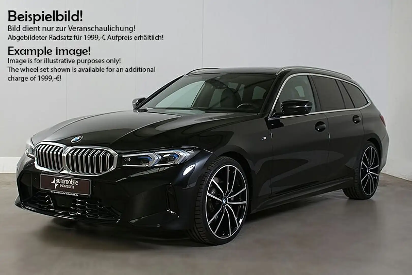 BMW 320 d xDr. AT M Sportpaket LED ACC HuD Parkassist Schwarz - 2