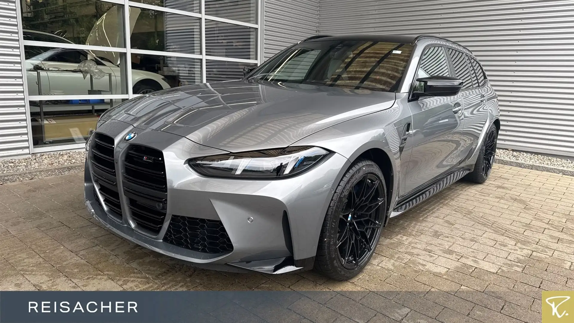 BMW M3 A Competition M xDrive Tou el.Sitz+Mem,Leder Grau - 1