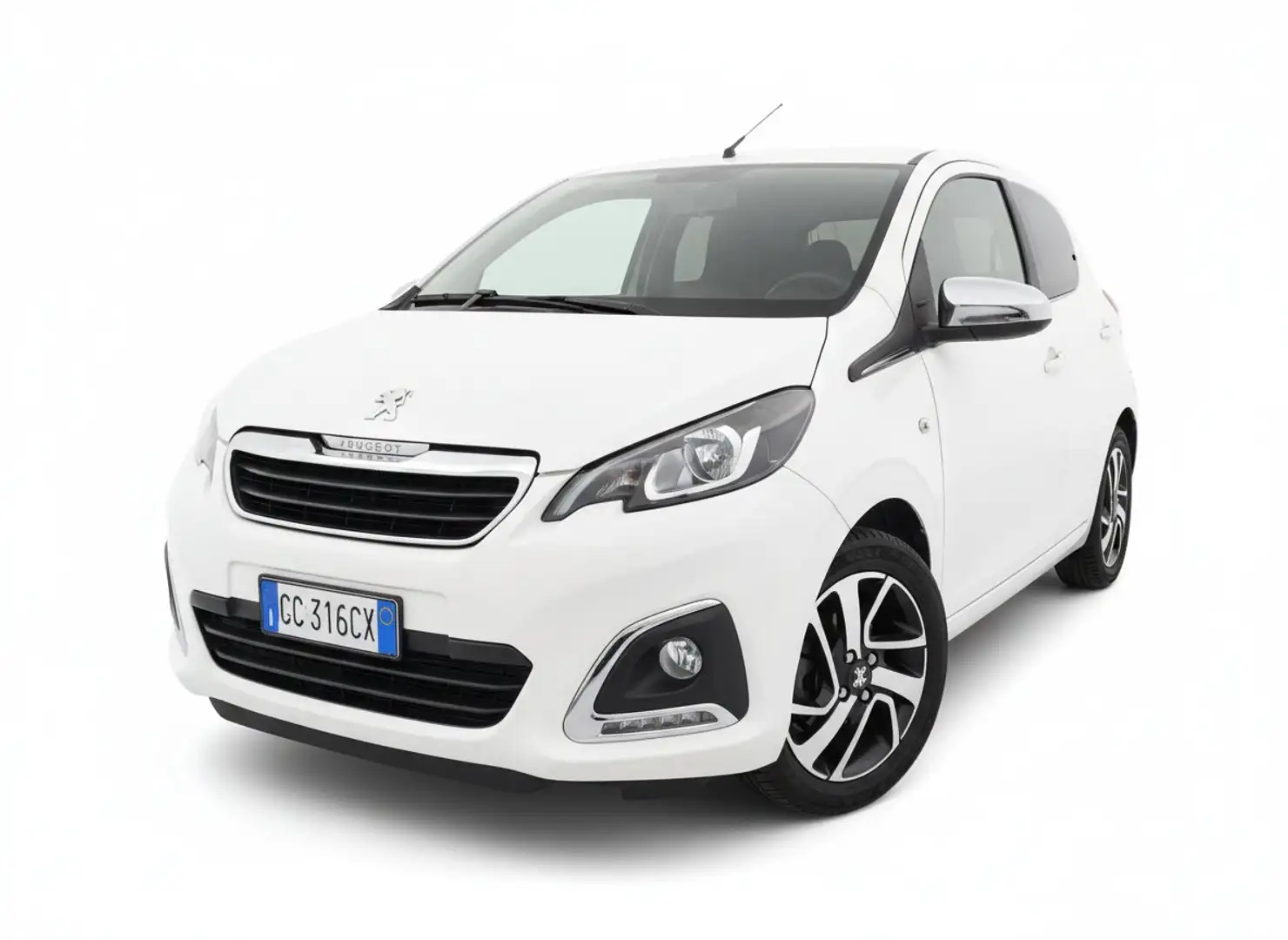 Peugeot 108 108 Decappottabile 5p 1.0 vti Allure Top! s Blanc - 1