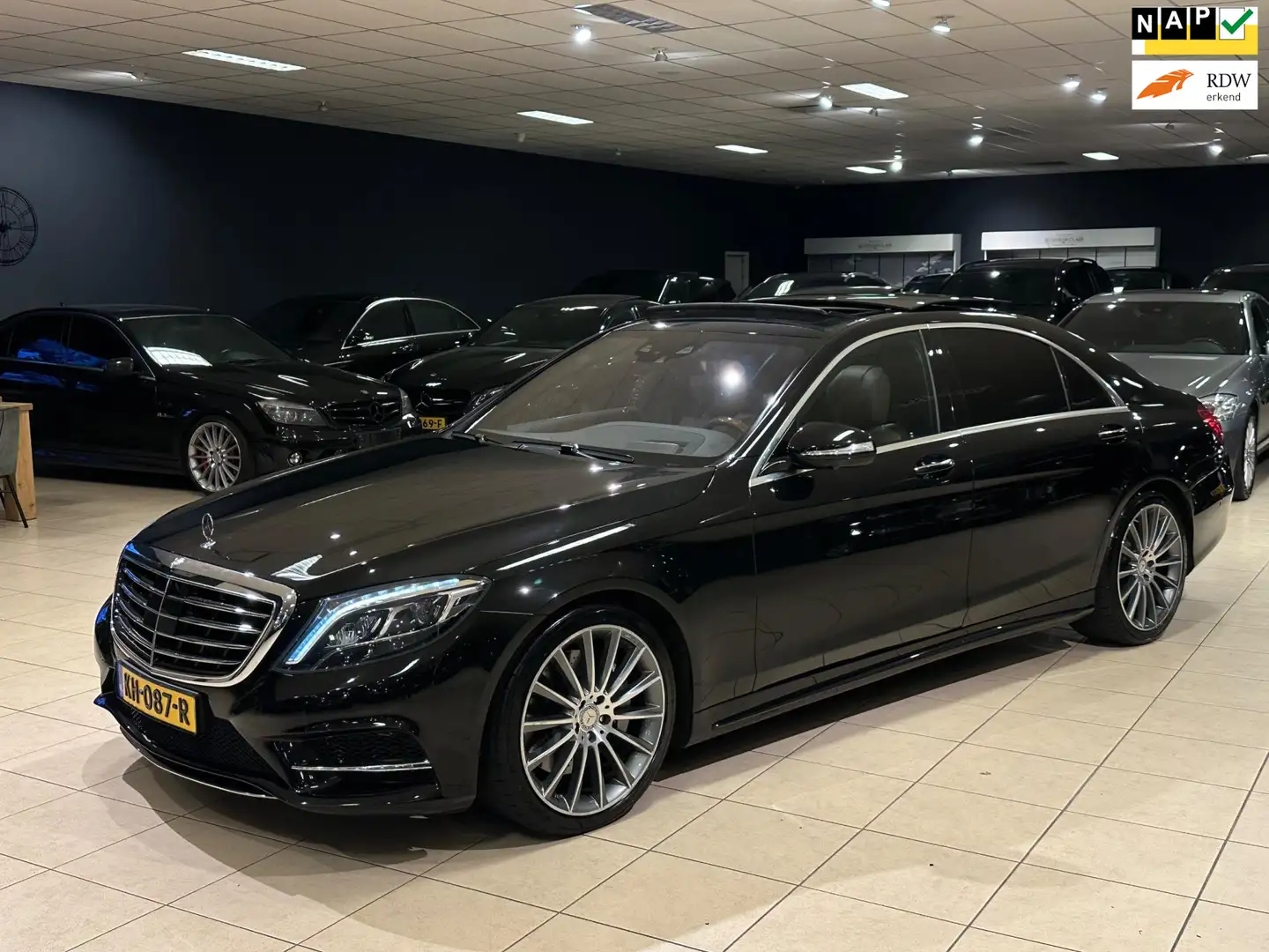 Mercedes-Benz S 350 S350 d 4M BlueTEC Lang AMG Pakket|VIP|NAP|ALLE OPT Noir - 1