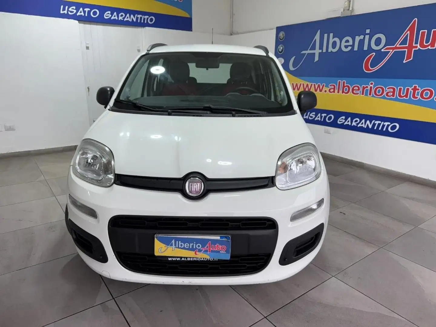 Fiat Panda 1.2 Lounge Blanc - 2