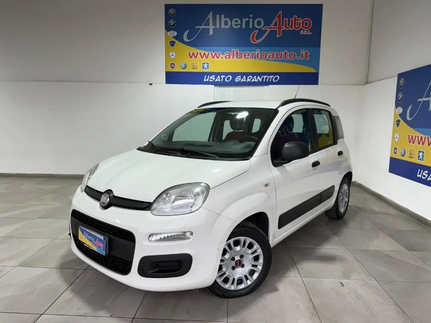 Fiat Panda 1.2 Lounge Blanc - 1