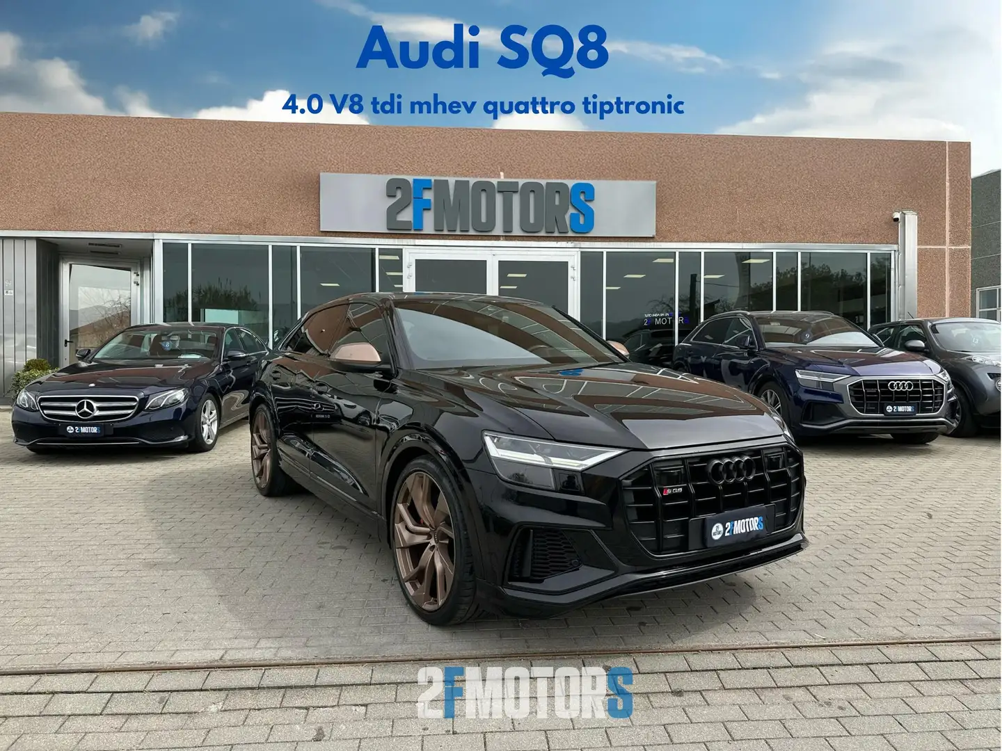 Audi SQ8 4.0 V8 tdi mhev quattro tiptronic Nero - 1
