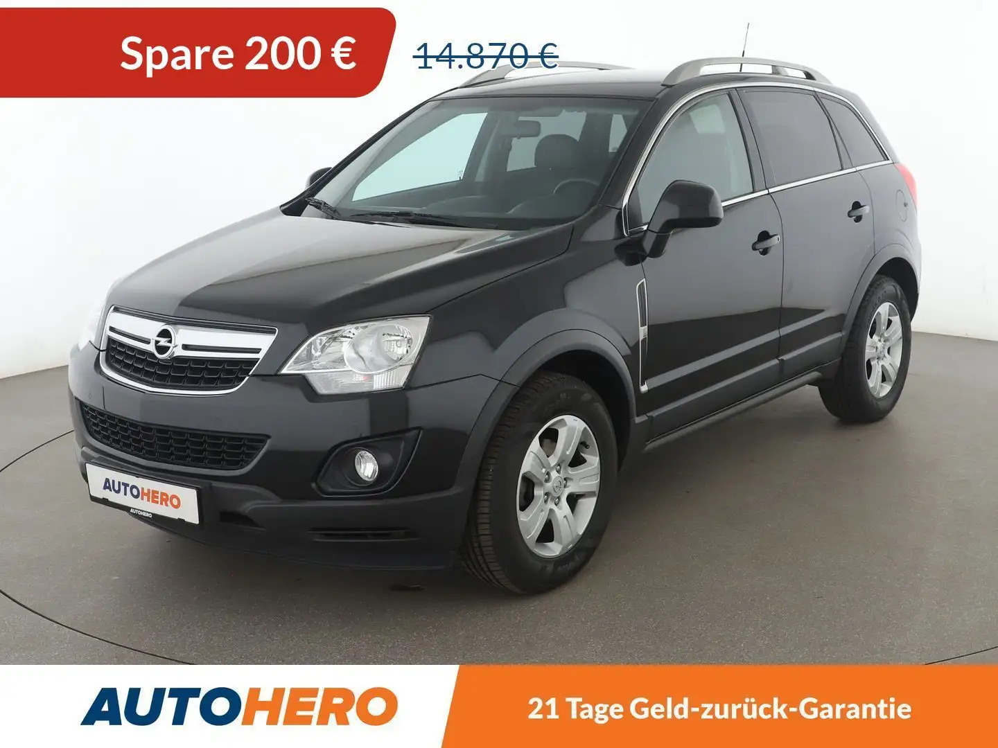 Opel Antara 2.0 CDTI Style 4x2 Aut.*NAVI*TEMPO*PDC*SHZ*KLIMA* Black - 1