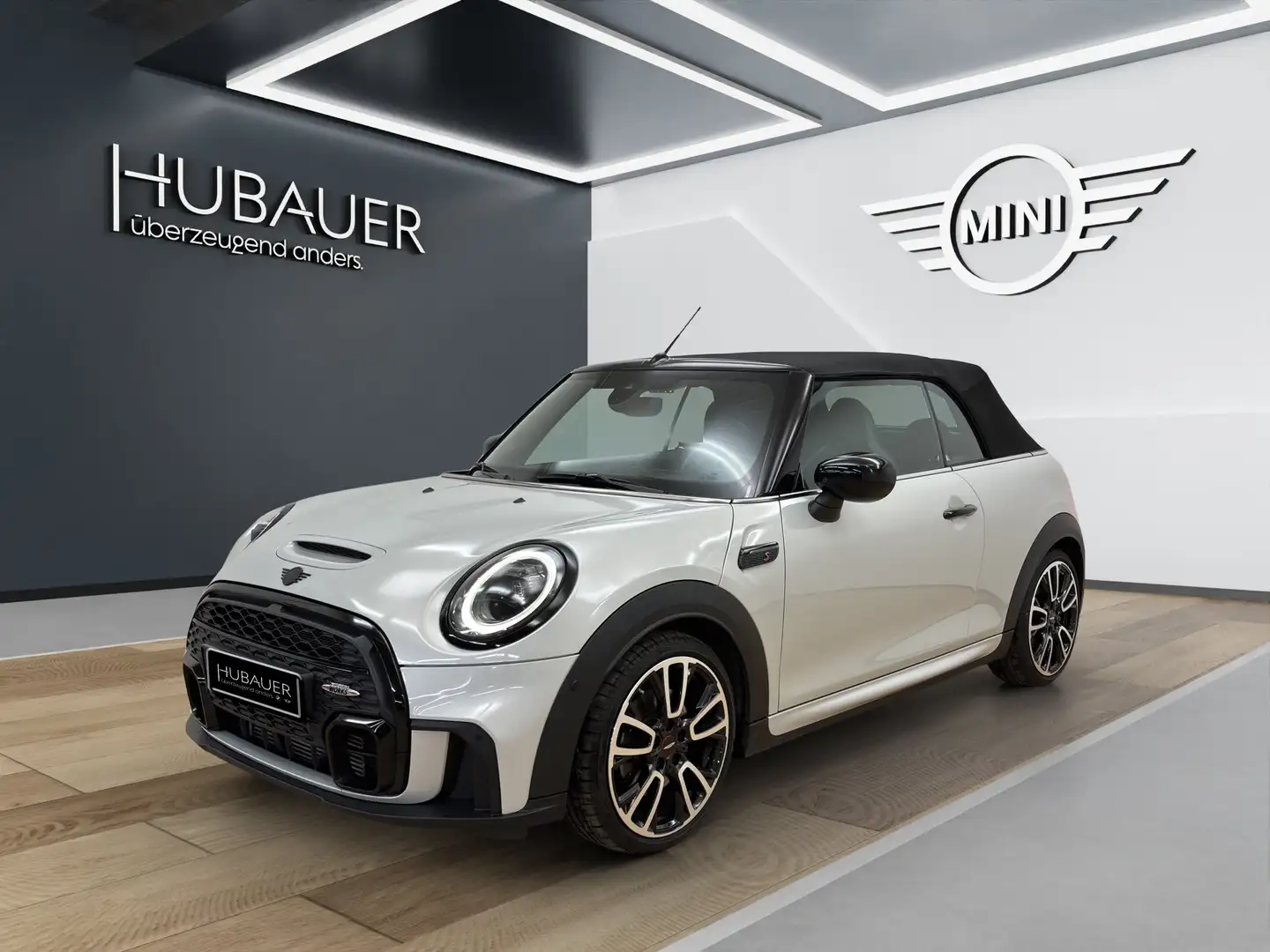 MINI Cooper S Cabrio Cooper S Cabrio [JCW Trim, Navi, HUD, HK Sound] Weiß - 1