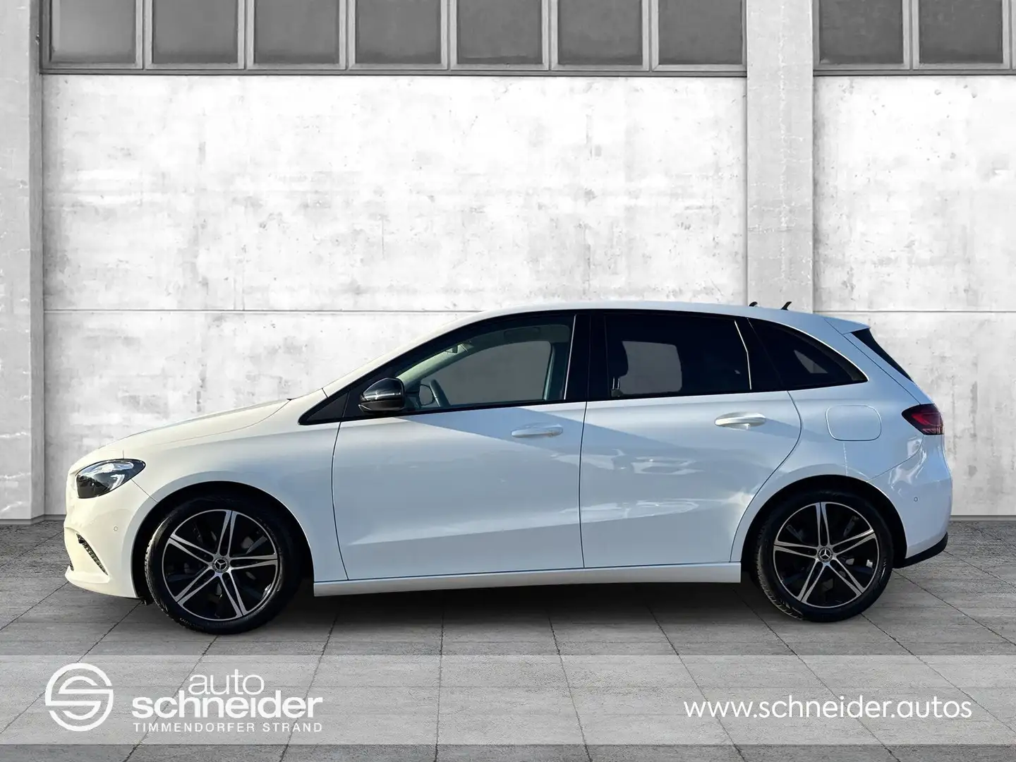 Mercedes-Benz B 200 B 200d DCT Progressive Navi AHK LED Leder Tempom Weiß - 2