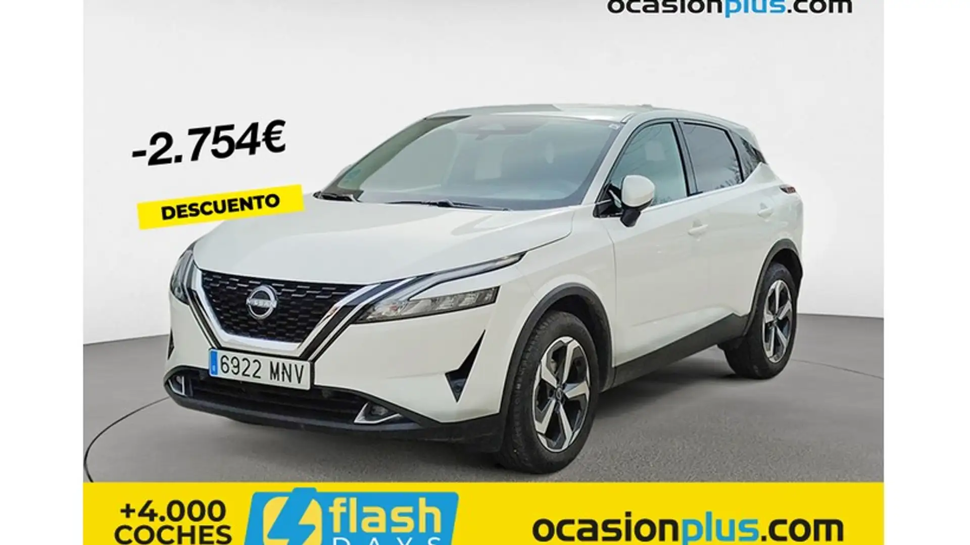 Nissan Qashqai 1.3 DIG-T mHEV 12V N-Connecta 4x2 103kW Blanco - 1