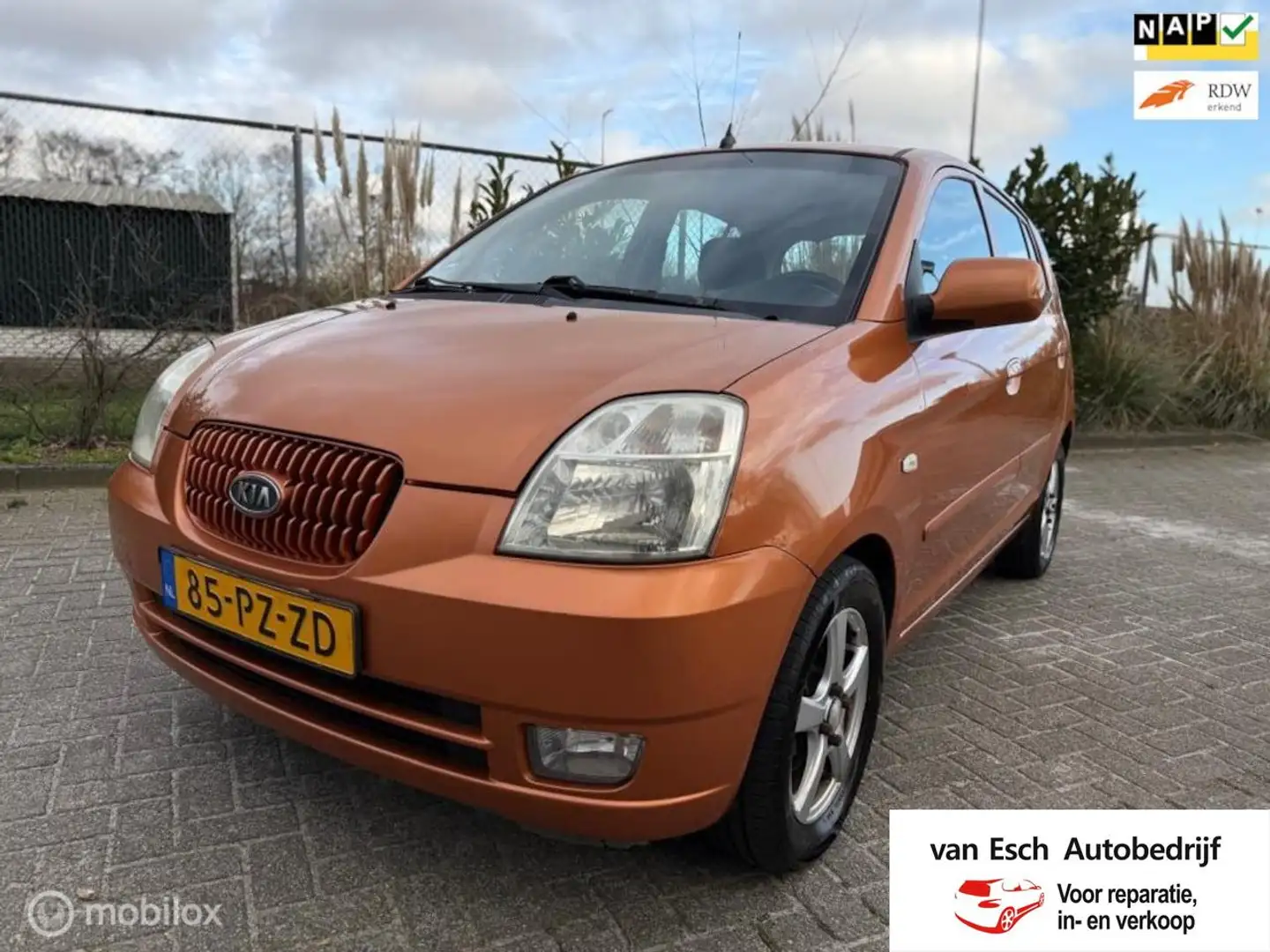 Kia Picanto 1.0 EX I airco I elektrische ramen I centrale deur Orange - 1