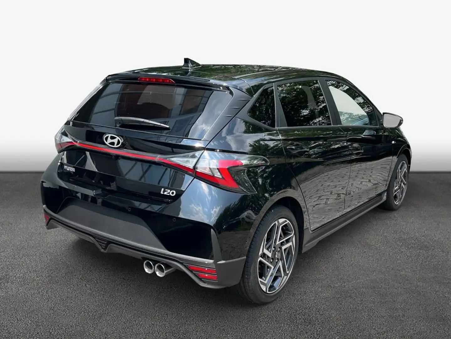 Hyundai i20 1.0 T-GDI DCT N Line 74 kW, 5-türig Schwarz - 2