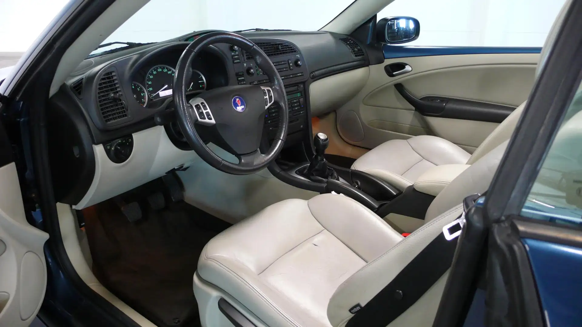 Saab 9-3 Cabrio 1.8t Vector Blauw - 2