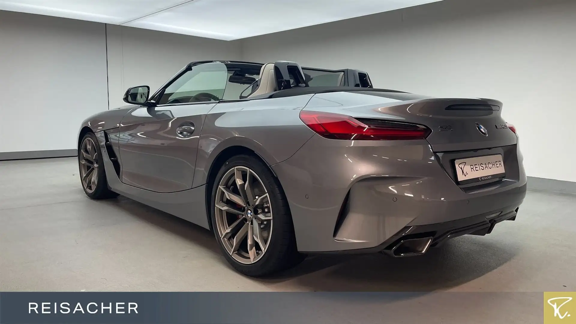BMW Z4 M40i A el.Sitz+Mem,Leder,Autom Gris - 2