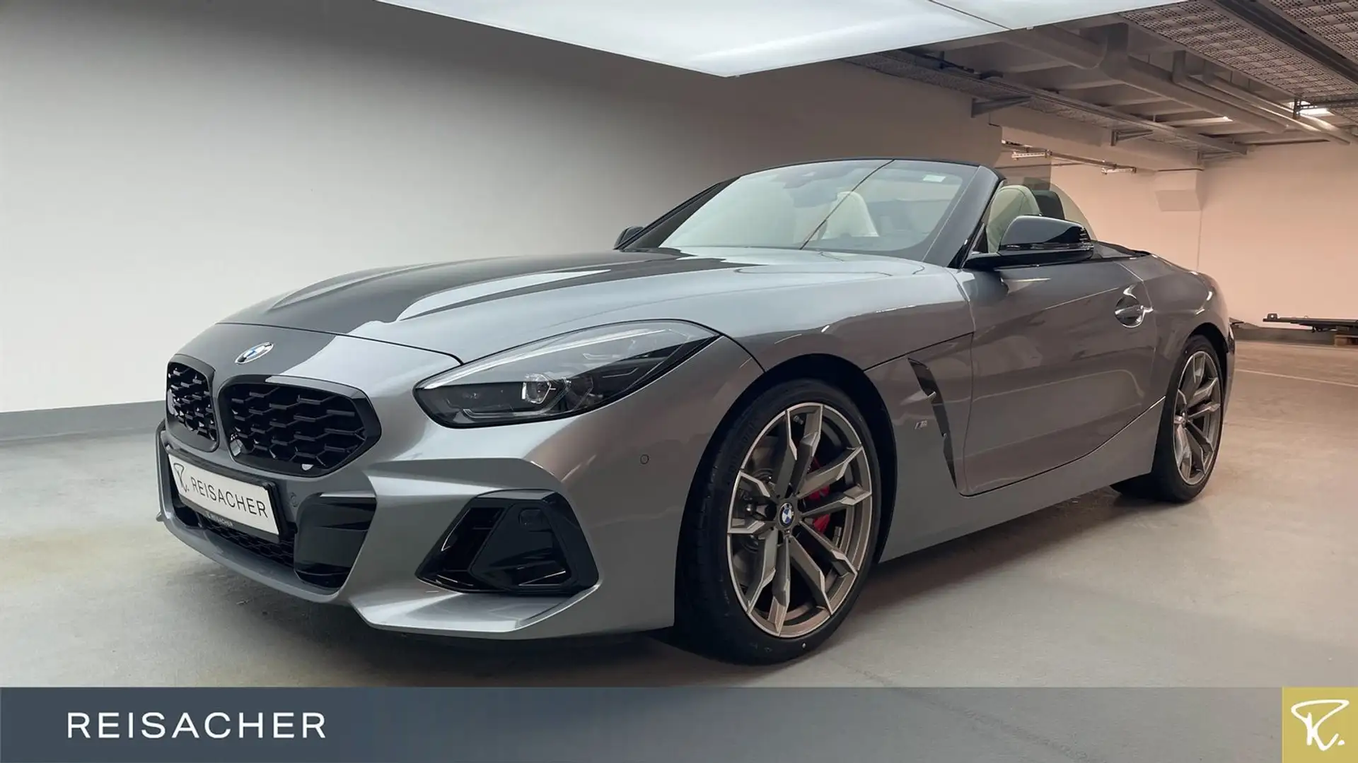 BMW Z4 M40i A el.Sitz+Mem,Leder,Autom Gris - 1