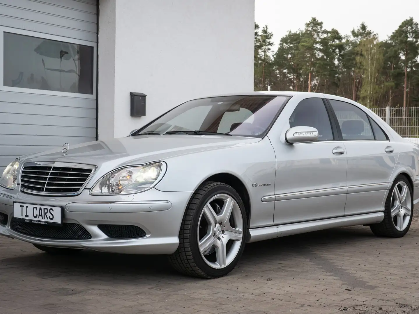 Mercedes-Benz S 55 AMG L Argent - 2