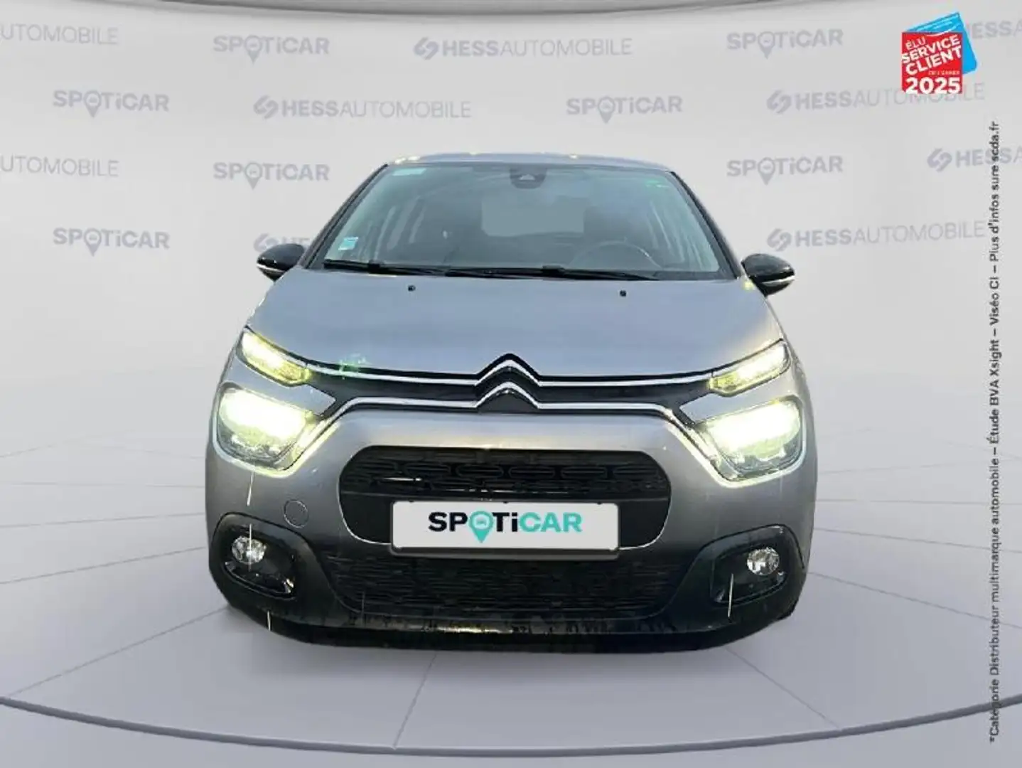 Citroen C3 1.2 PureTech 83ch S\u0026S PLUS Gris - 2