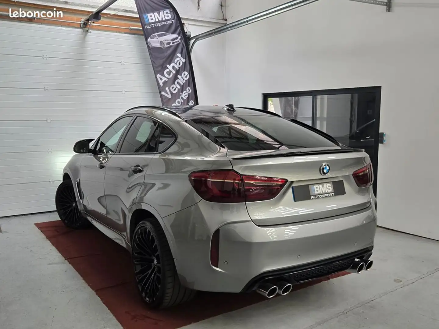 BMW X6 M 4.4 V8 575 chevaux, full options (JA 22, TO, Sof Gris - 2