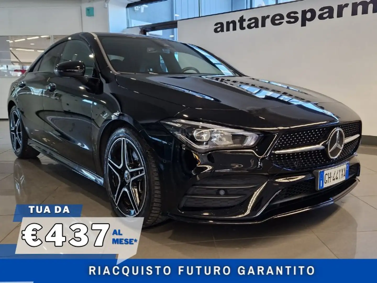 Mercedes-Benz CLA 200 d Coupè Automatic AMG Line - UNICO PROPRIETARIO Nero - 1