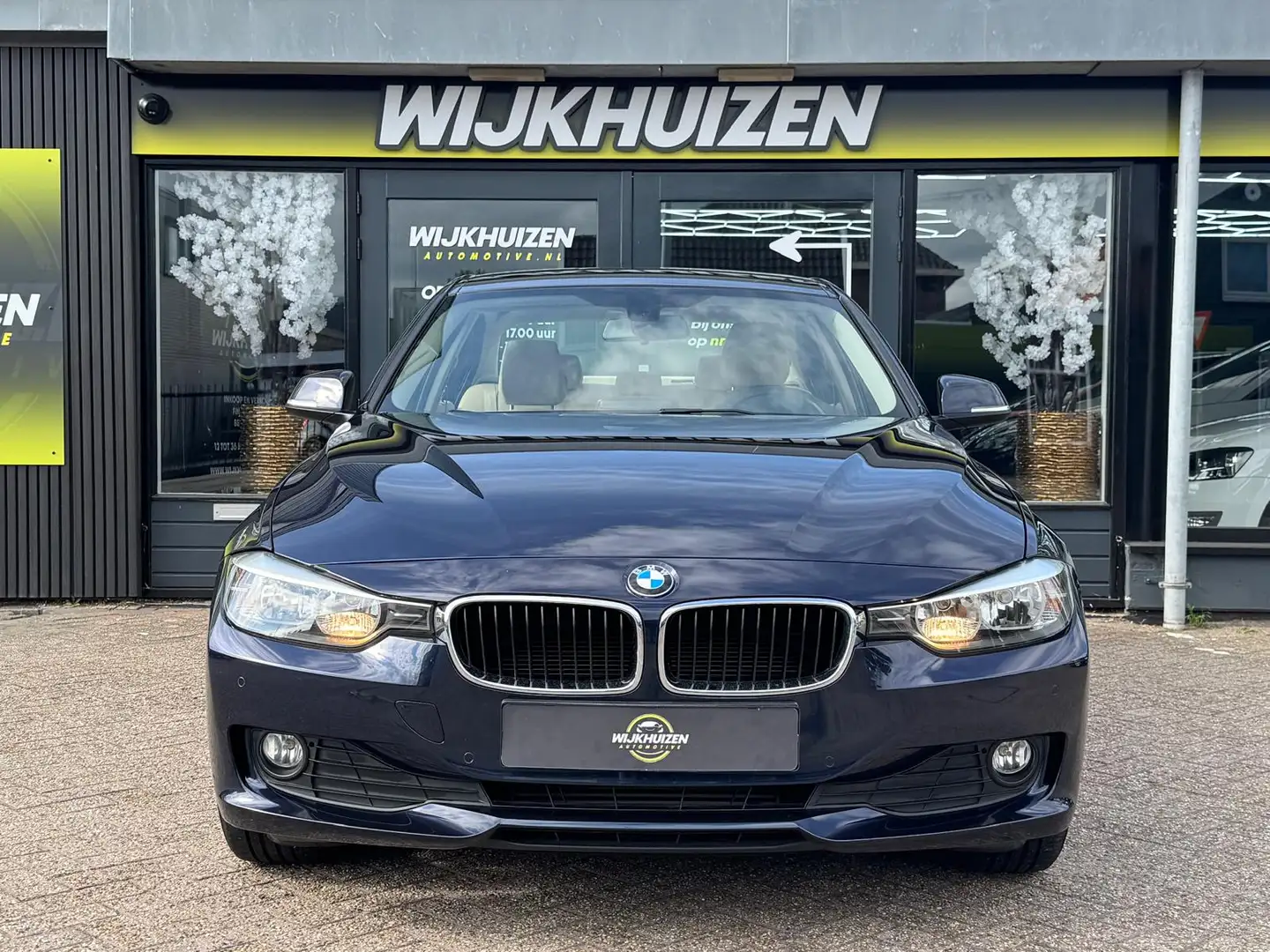 BMW 316 3-serie 316i High Executive met Leder !!! Navigati Blauw - 2