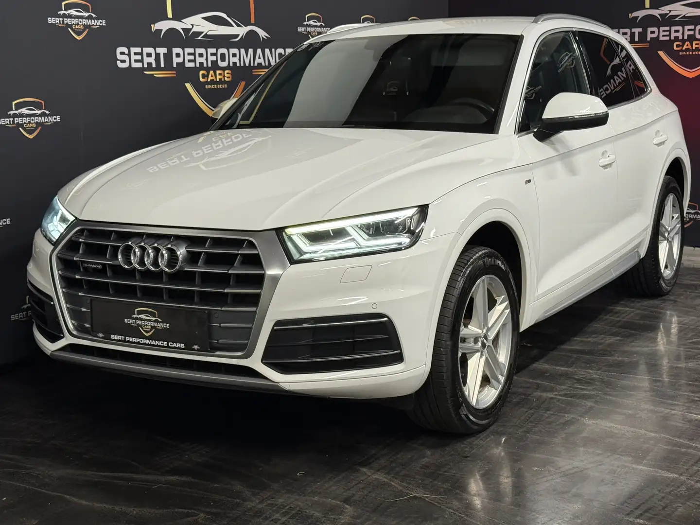 Audi Q5 35 TDI Quattro Sport S-Line Blanc - 2