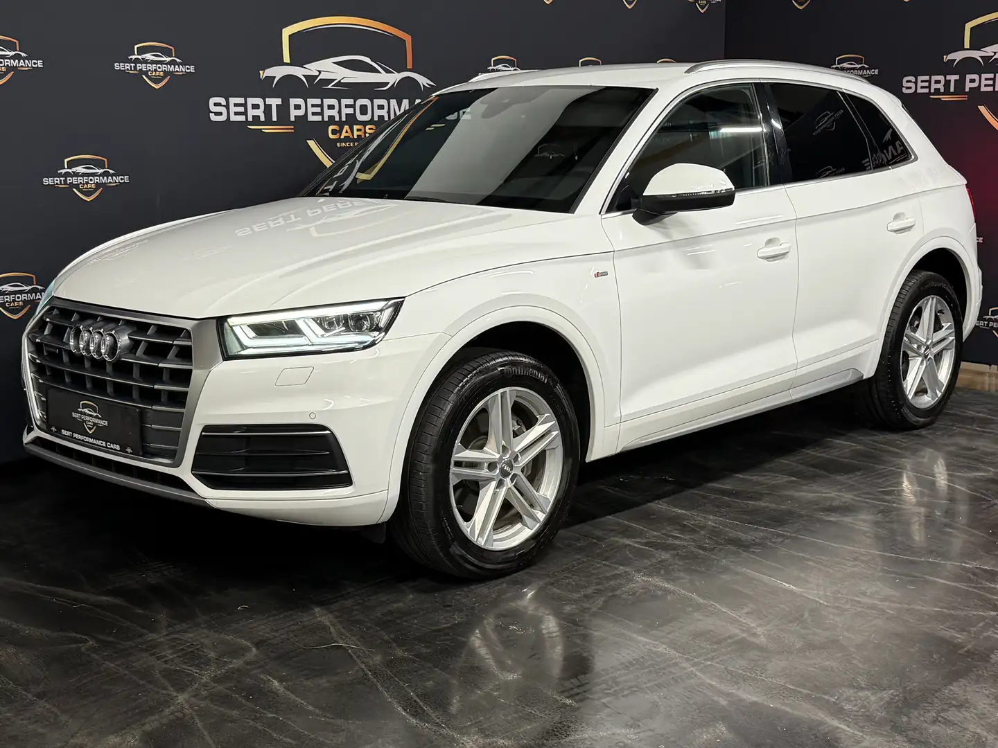 Audi Q5 35 TDI Quattro Sport S-Line Blanc - 1