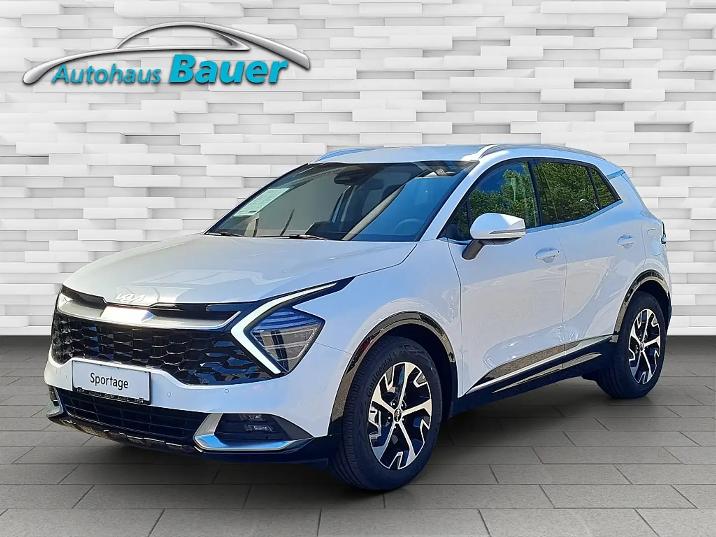 Kia Sportage 1,6 TGDI 48V Gold DCT Weiß - 1