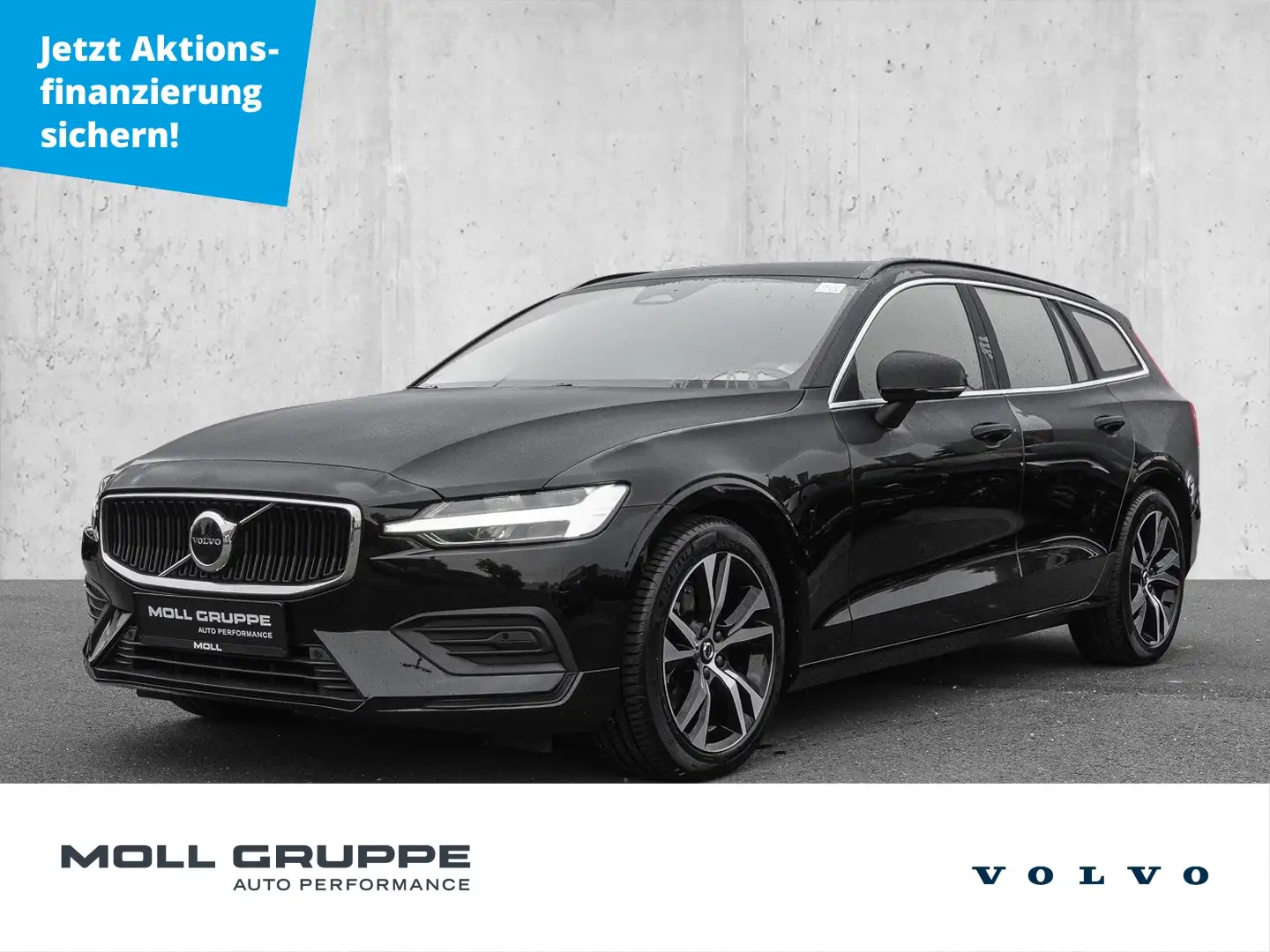 Volvo V60 V 60 B4 Core 4xSHZ AHK EL.HECK Schwarz - 1