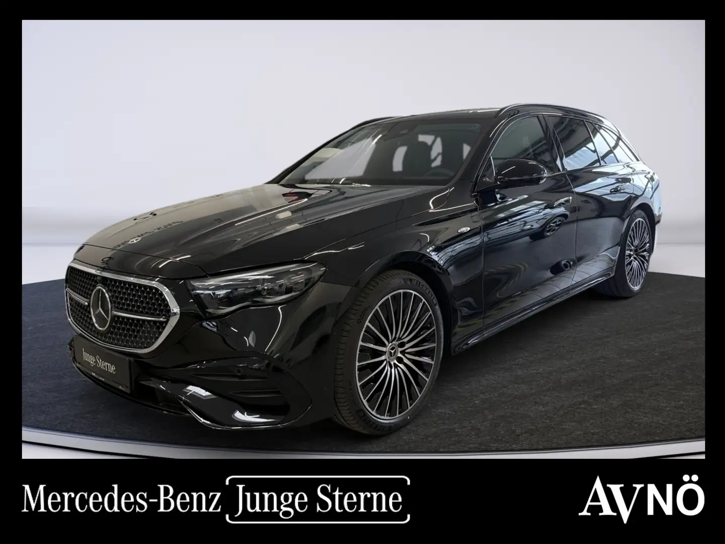 Mercedes-Benz E 300 de 4MATIC T EQ Ö-Edition Navi AHK Pano, Schwarz - 1
