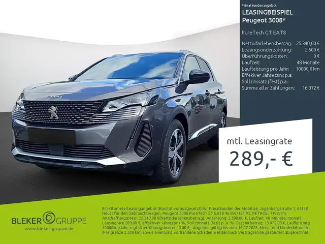 2023 Peugeot 3008 in Grey for sale