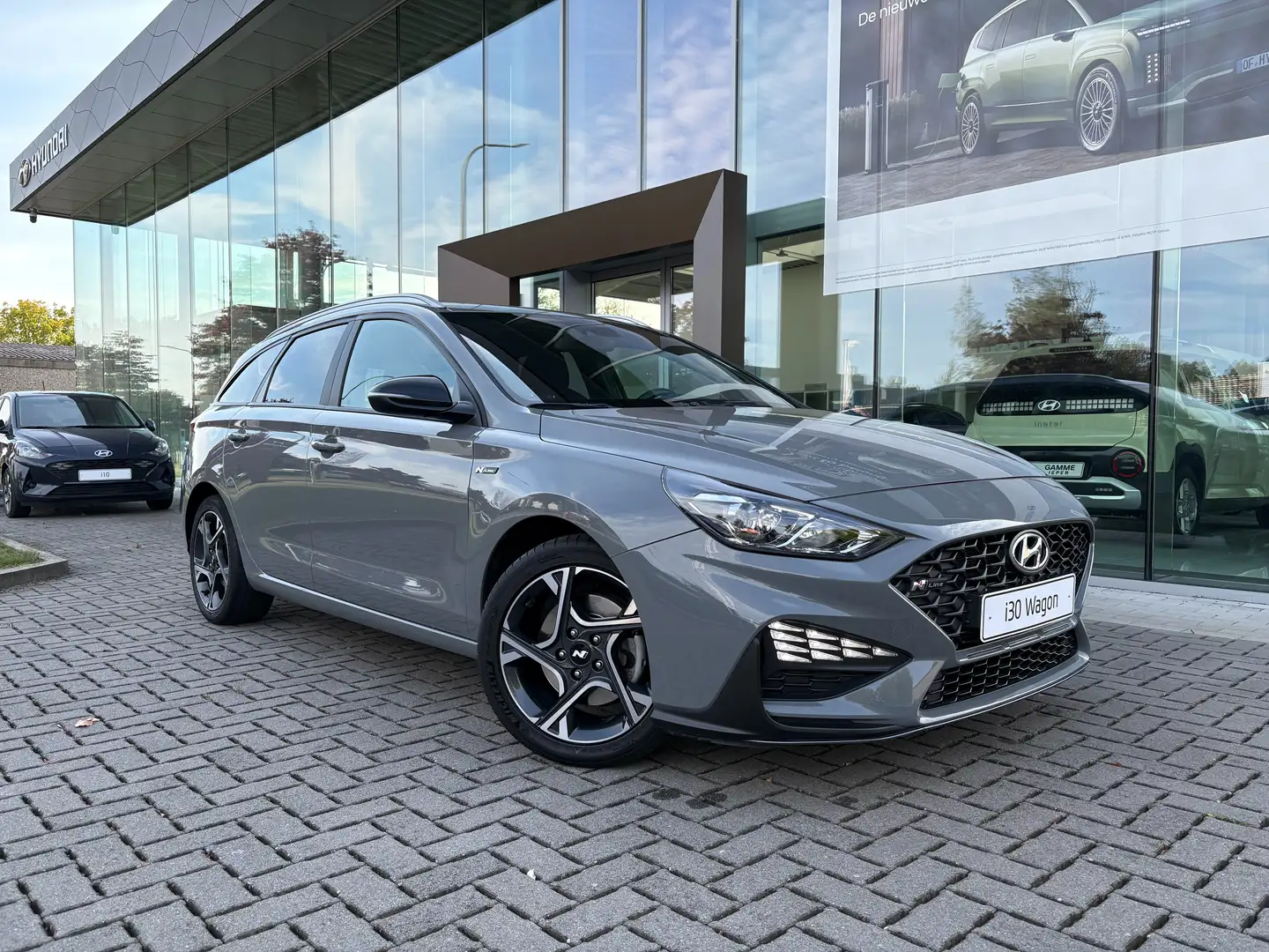Hyundai i30 Wagon 1.0 T-GDI 48V Twist N-Line Gris - 1