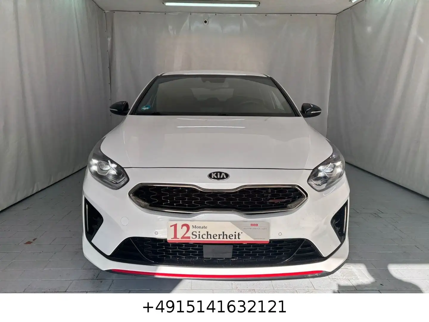 Kia Ceed / cee'd GT / Ceed GT/LED/NAVI/Alcantara Blanc - 2