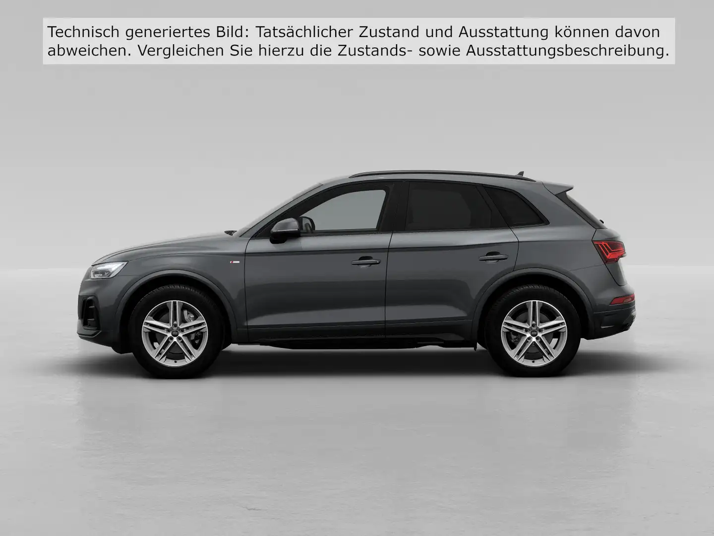 Audi Q5 S line 40 TDI qu Nav/Kam/Assist/PBox/Business Grau - 2