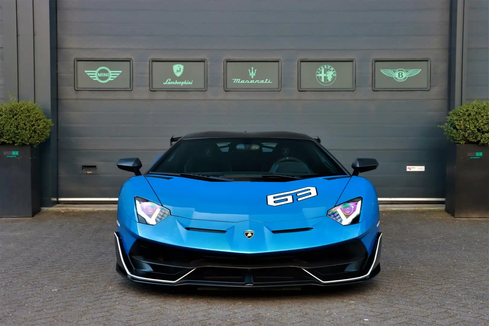 Lamborghini Aventador V12 SVJ 63 | 1/63 Limited| Bleu - 2