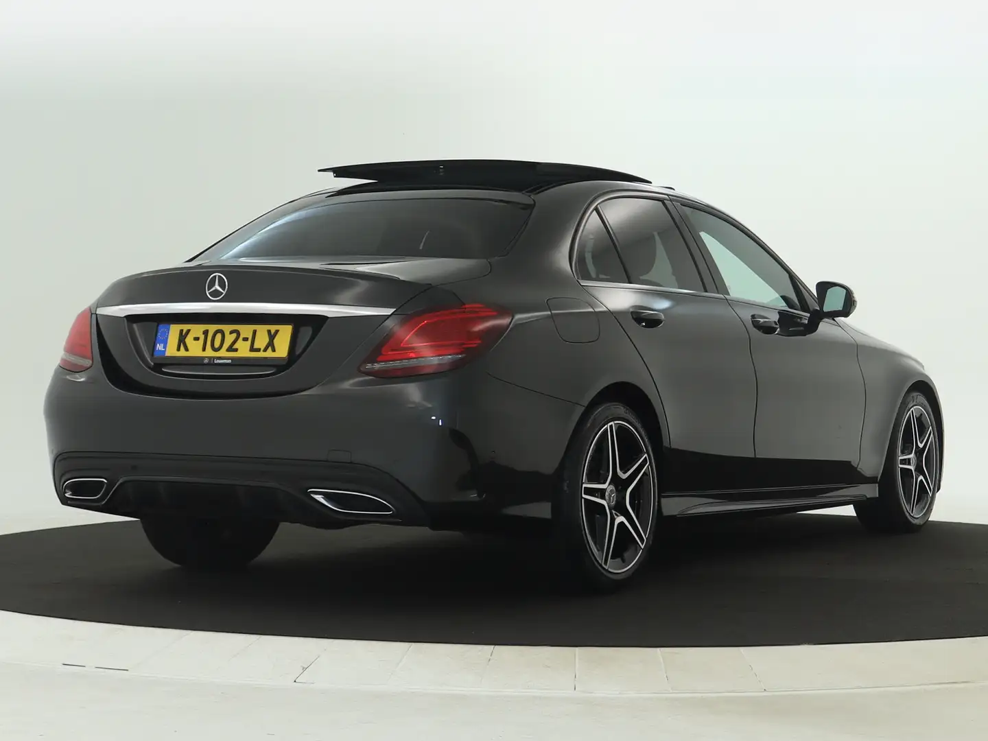 Mercedes-Benz C 180 Business Solution AMG | AMG Line | Night Pakket | Grijs - 2