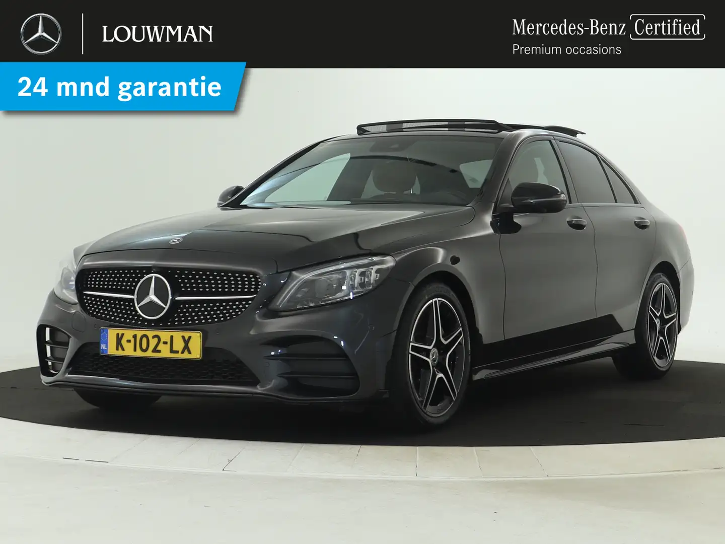 Mercedes-Benz C 180 Business Solution AMG | AMG Line | Night Pakket | Grijs - 1