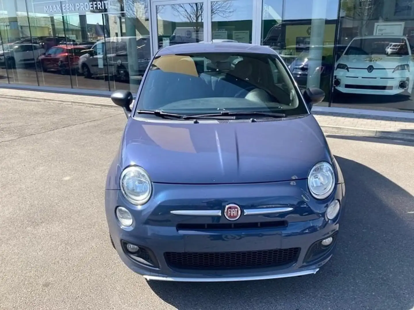 Fiat 500 Sport Modrá - 2