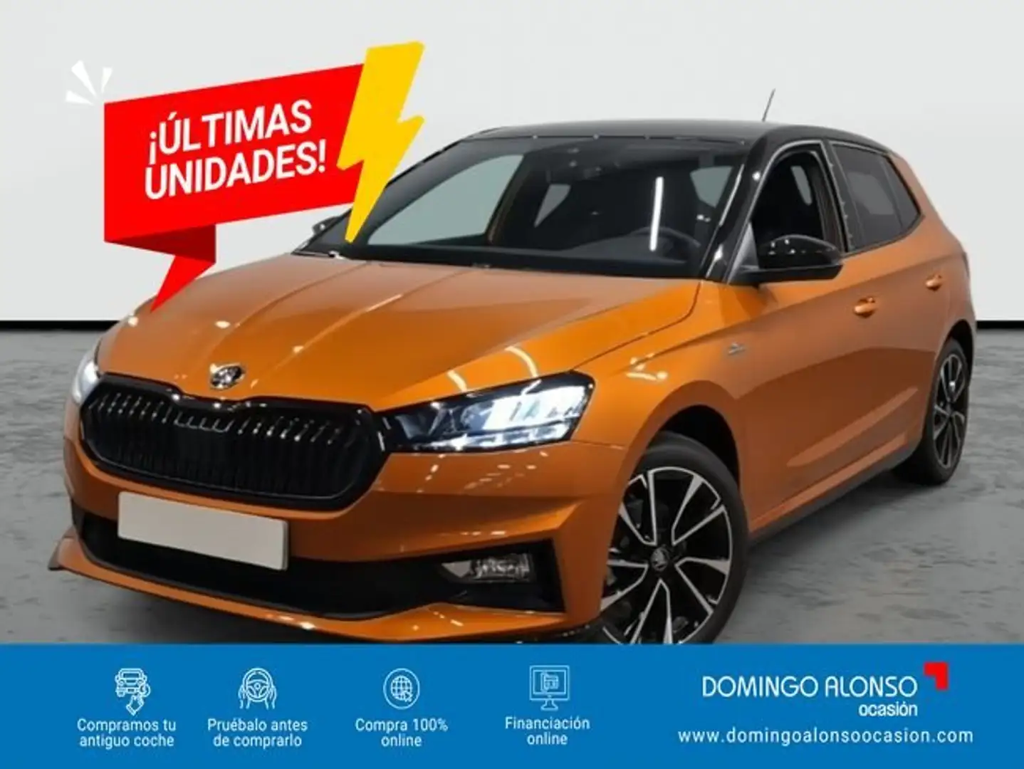 Skoda Fabia Monte Carlo Advanced 1.0 TSI 85 kW (116 CV) Manual Naranja - 1