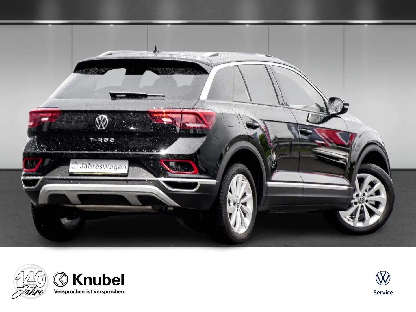Volkswagen T-Roc Style 1.5 TSI LED+ Navi AHK Travel/ParkAss. Noir - 2