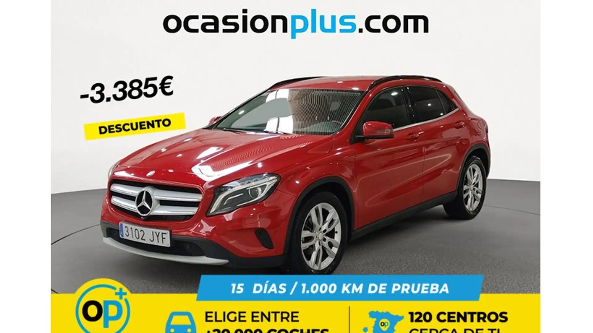 Mercedes-Benz GLA 200 200d Urban Rojo - 1