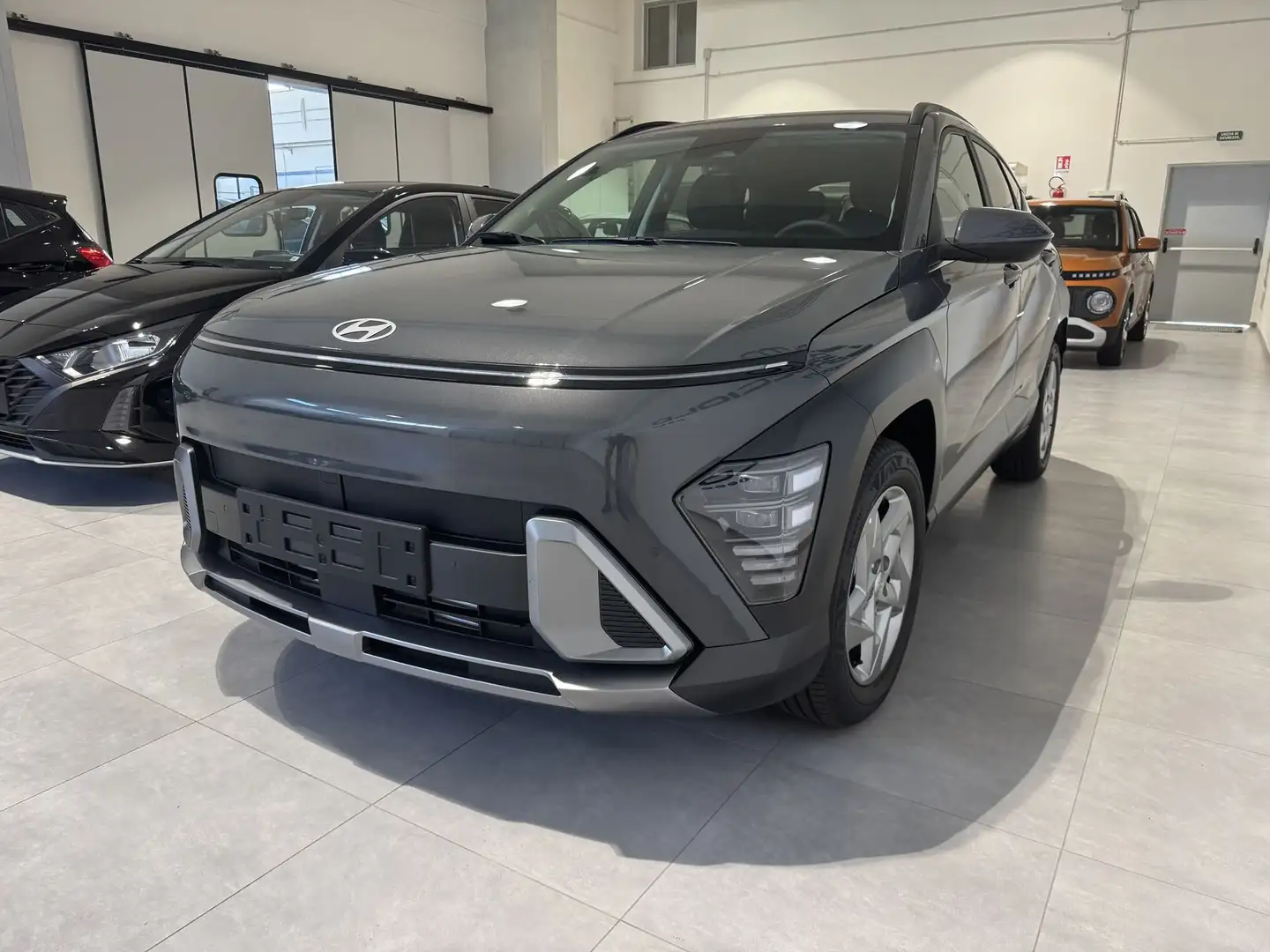 Hyundai KONA Kona 1.0 T-GDI Hybrid 48V iMT XLine Plus Grigio - 1