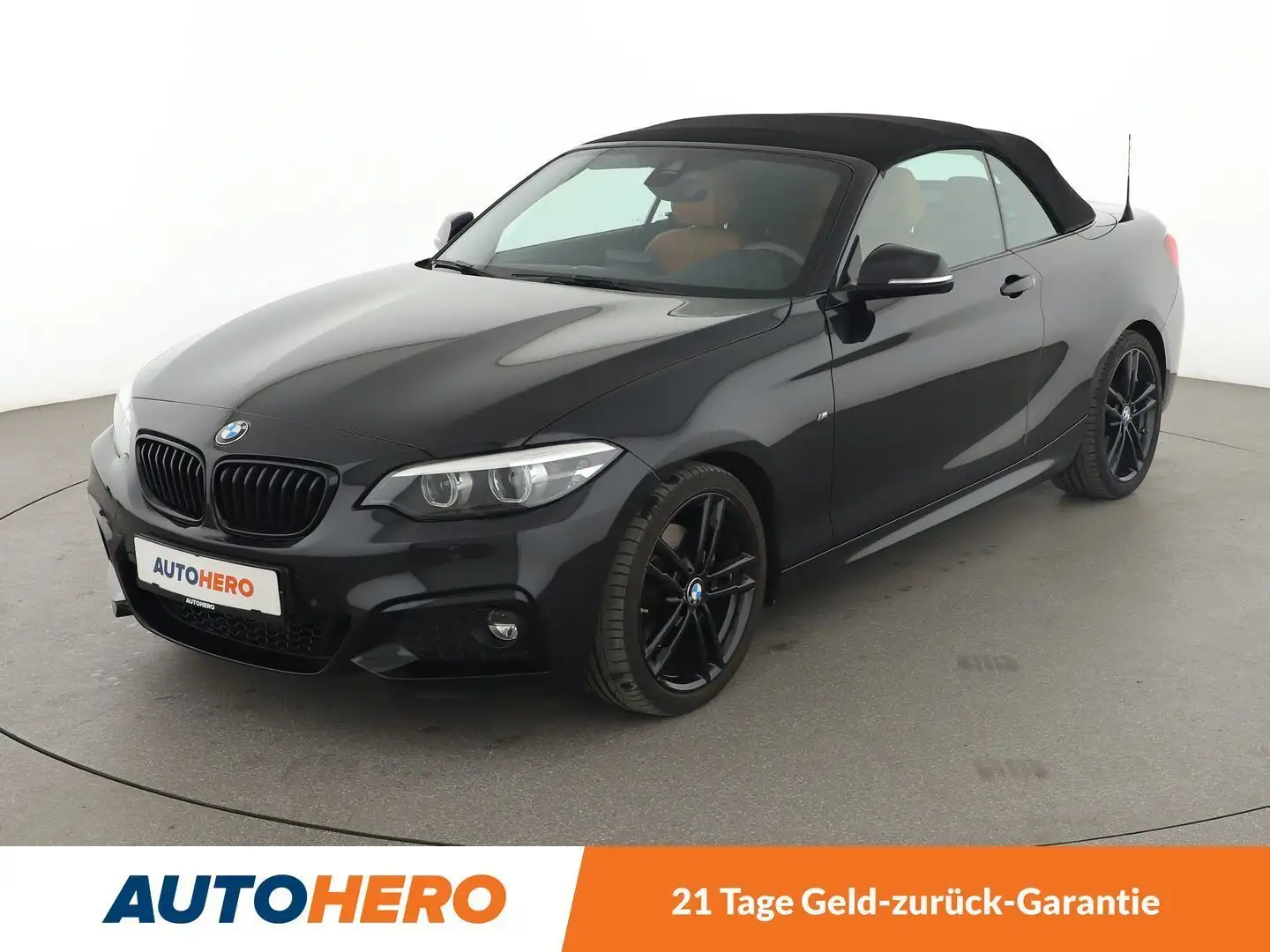 BMW 220 220i M Sport Aut.*LED*NAVI*CAM*PDC*SHZ*KLIMA* Schwarz - 1