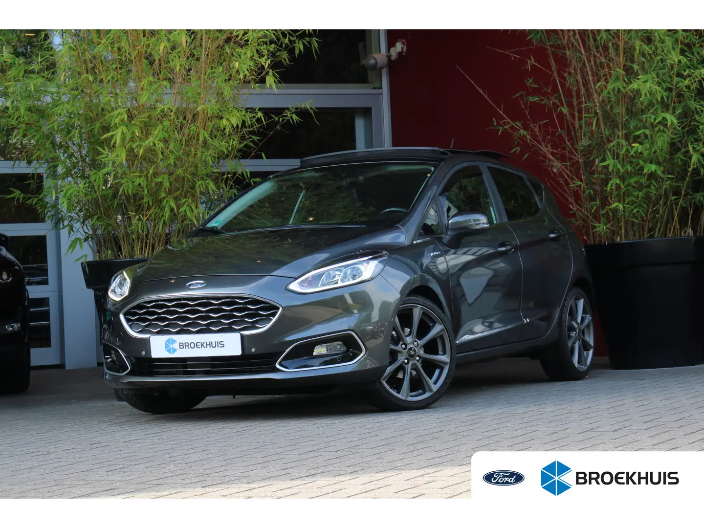 Ford Fiesta 1.0 EcoBoost Vignale Pano | Adapt. Cruise | Stoel+ Grijs - 1