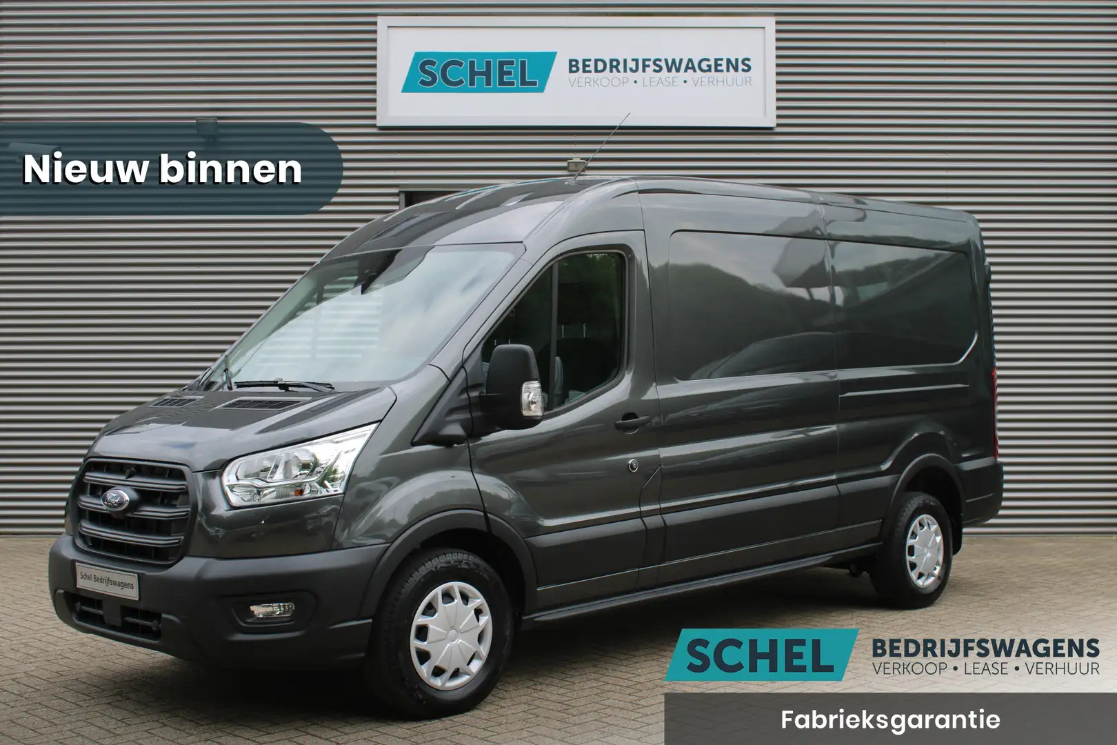 Ford Transit 350 2.0 TDCI L3H2 Trend 130pk Trend - Carplay - An Gris - 1