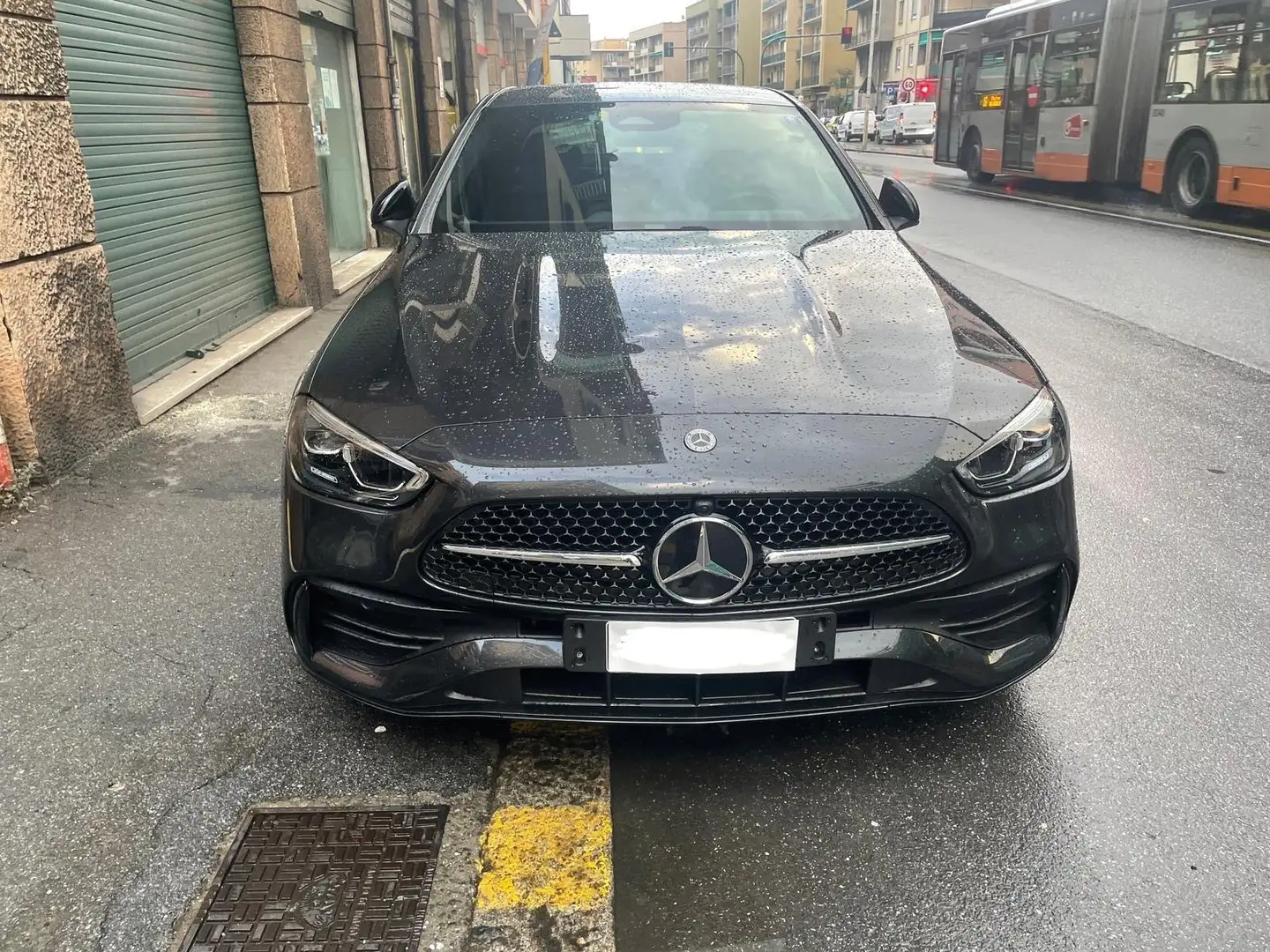 Mercedes-Benz C 300 Classe C-W206 Berlina 2021 d mhev Premium Pro auto Nero - 2