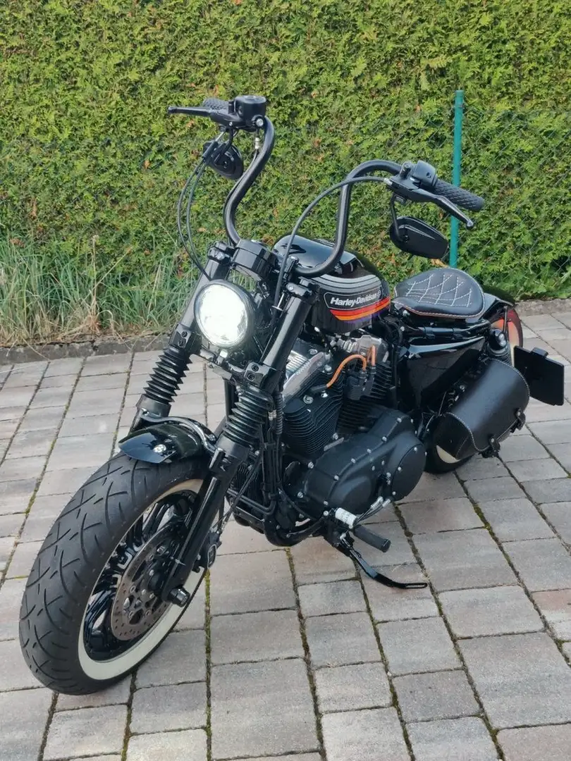 Harley-Davidson Sportster Forty Eight 48 Boober Černá - 2