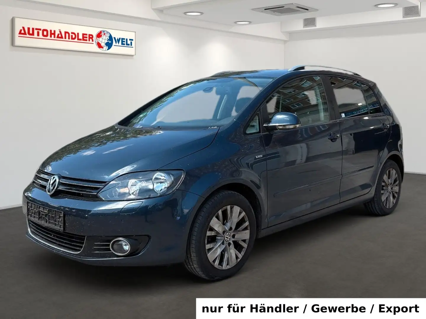 Volkswagen Golf Plus 2.0 TDI Automatik AAC SHZ Navi PDC AHK Синий - 1