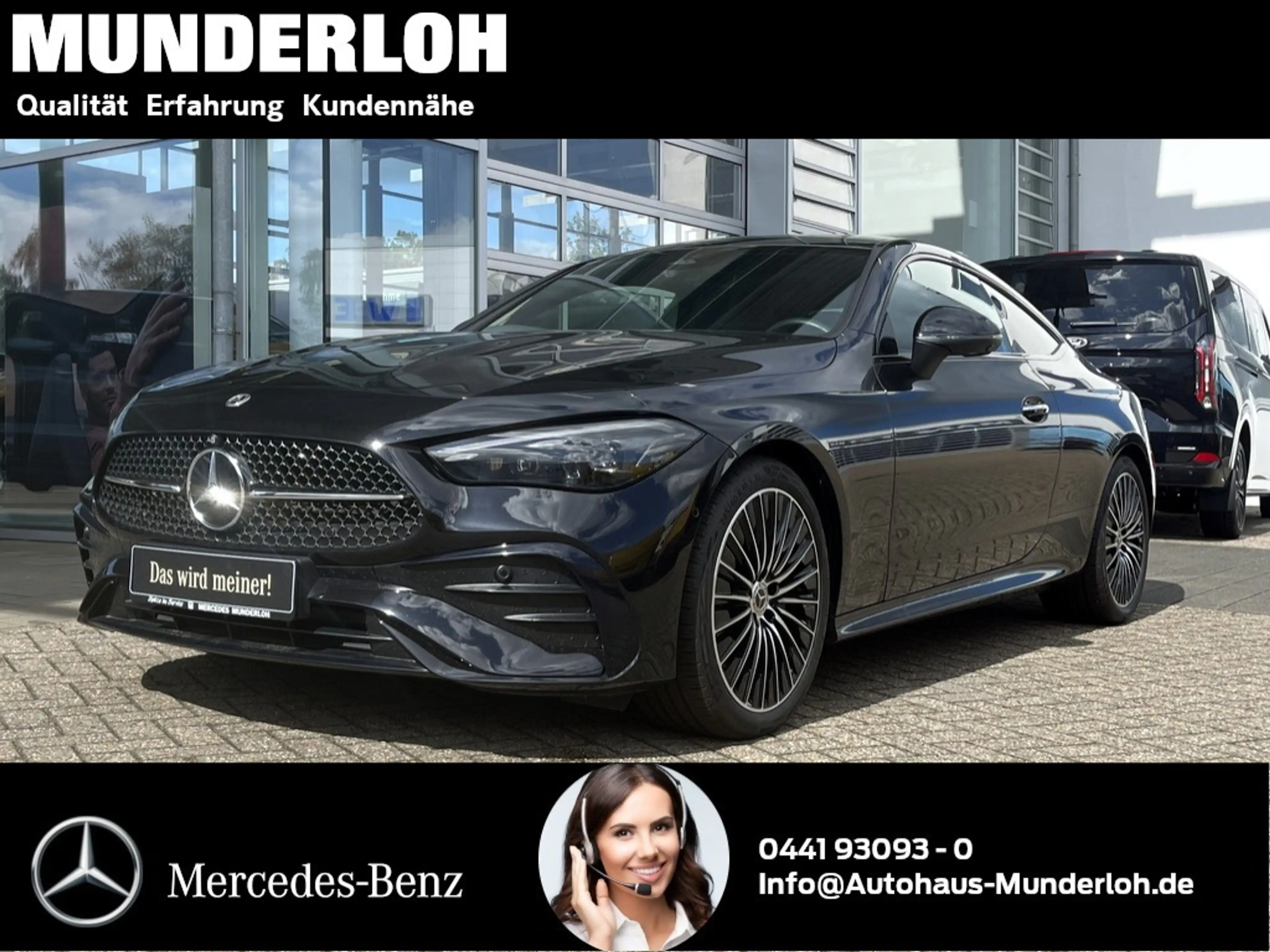 Mercedes-Benz CLE 300 4MATIC Coupé AMG Line Premium 360°+ACC — photo 2